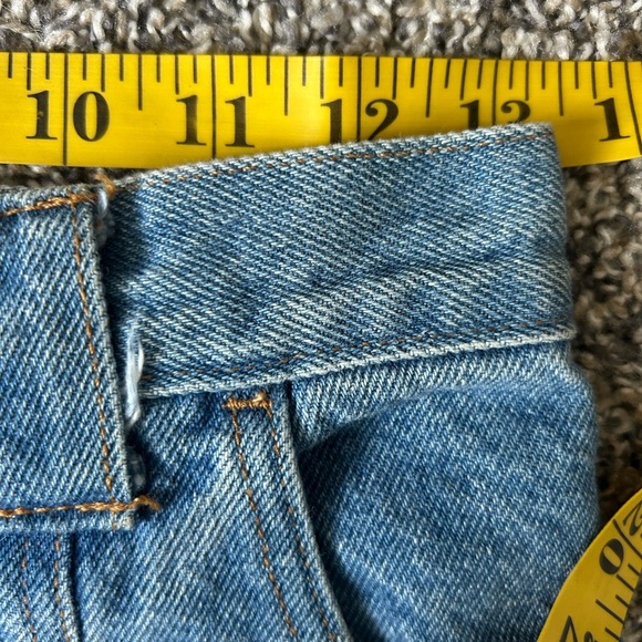 Vintage American Profile Jeanswear Denim Skirt vintage size 7/8 - Picture 8 of 9